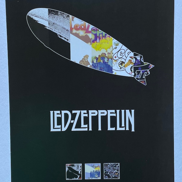 Led Zeppelin Zoso Zeppelin 11"x17" Poster