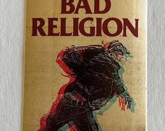 Bad Religion: the Dissent of Man 4” x 5” album sticker, 2010