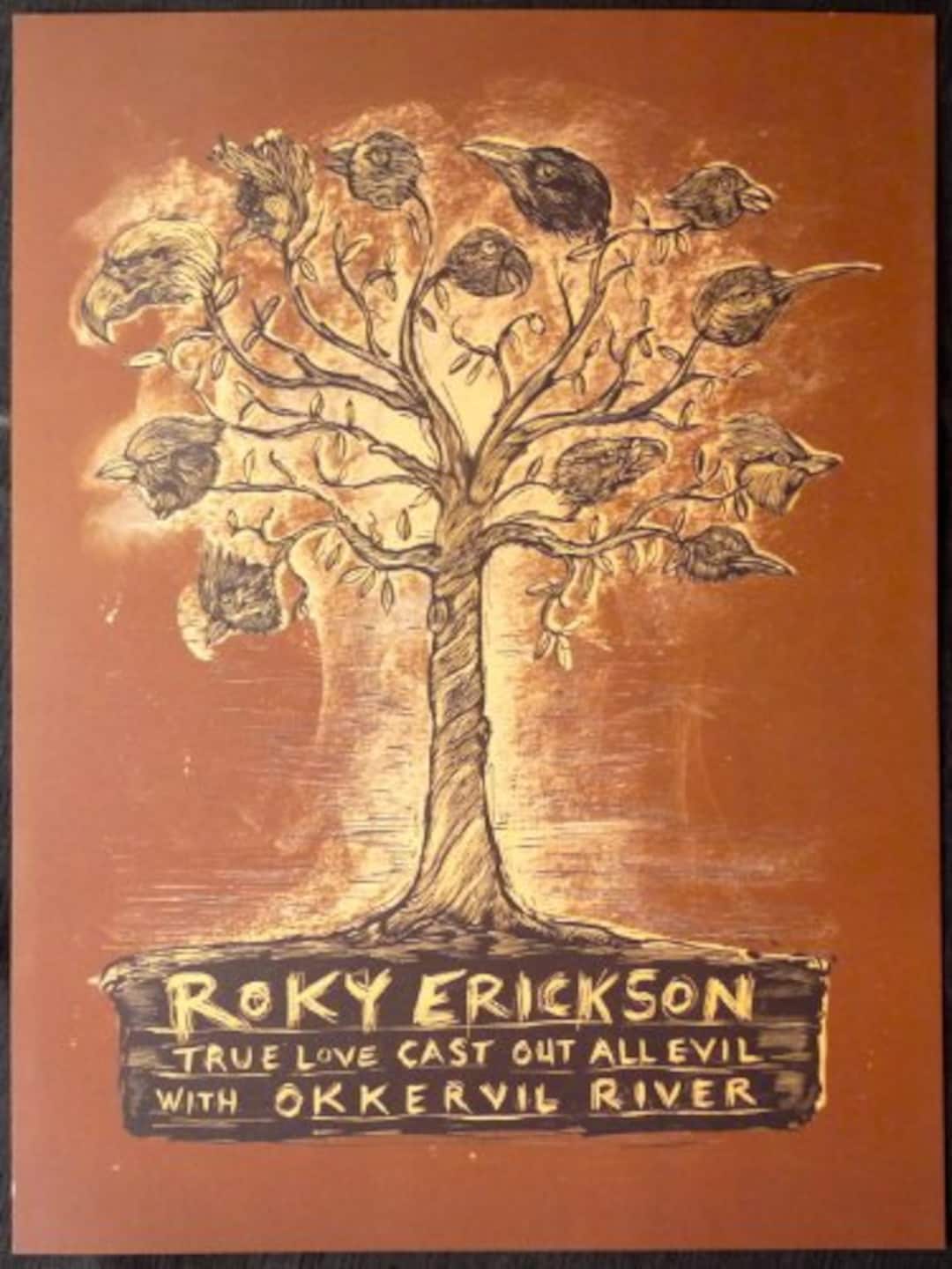 Roky Erickson True Love Cast Out All Evil Album Cover Sticker