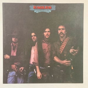 Eagles: Desperado 12"x12" poster flat - Vintage 1973
