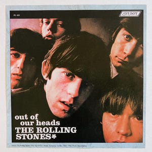 The Rolling Stones - Out of Our Heads - Vintage Album Cover Poster