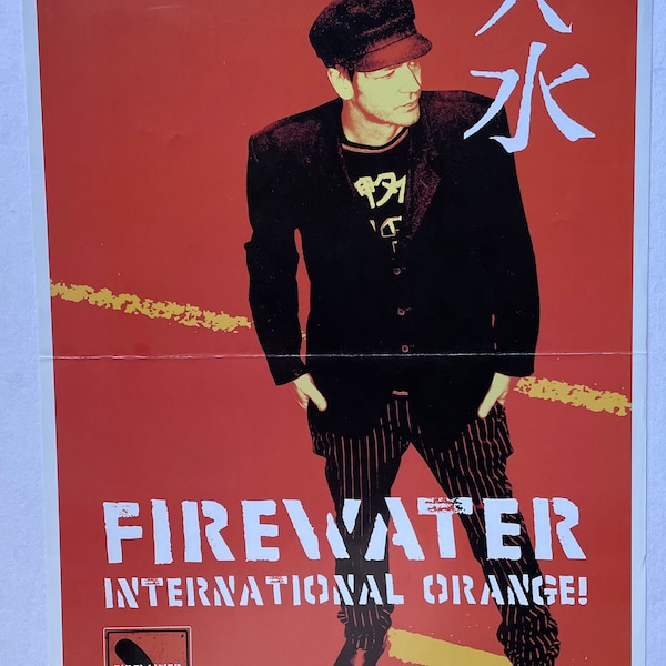 Firewater International Orange 11"X17" Poster