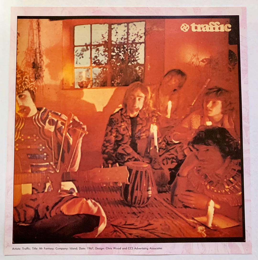 Traffic - Mr. Fantasy - Vintage Album Cover Poster - Etsy