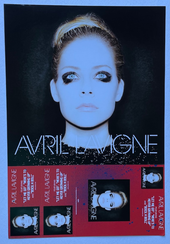 アヴリル・ラヴィーン 　Avril Ramona Lavigne　ポスター アヴリル・ラヴィーン/Music Poster(Avril Lavigne) 55062
