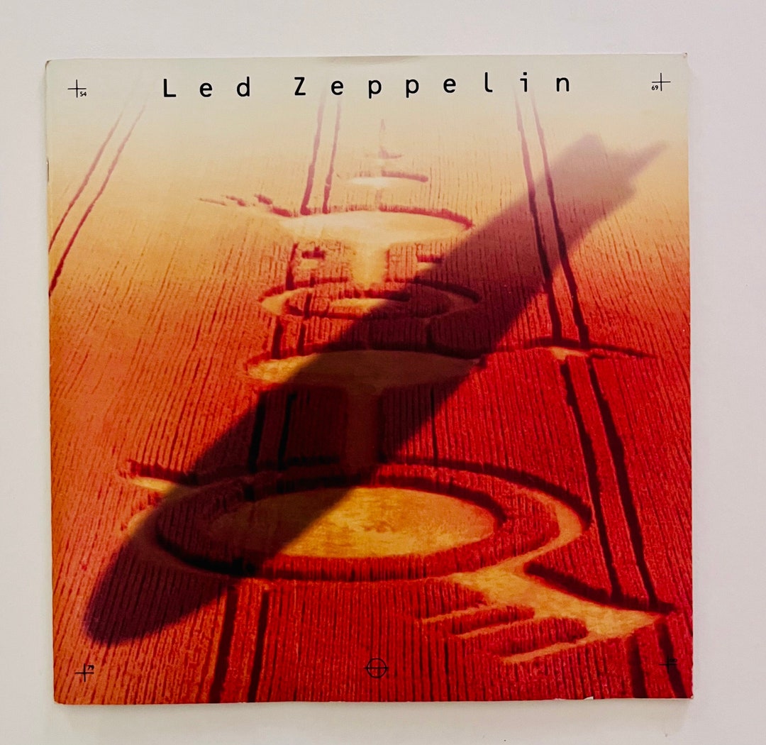 Led Zeppelin Light/shade Boxset Booklet 1990 Etsy
