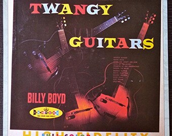 Billy Boyd - Twangy Guitars - Album Cover Poster