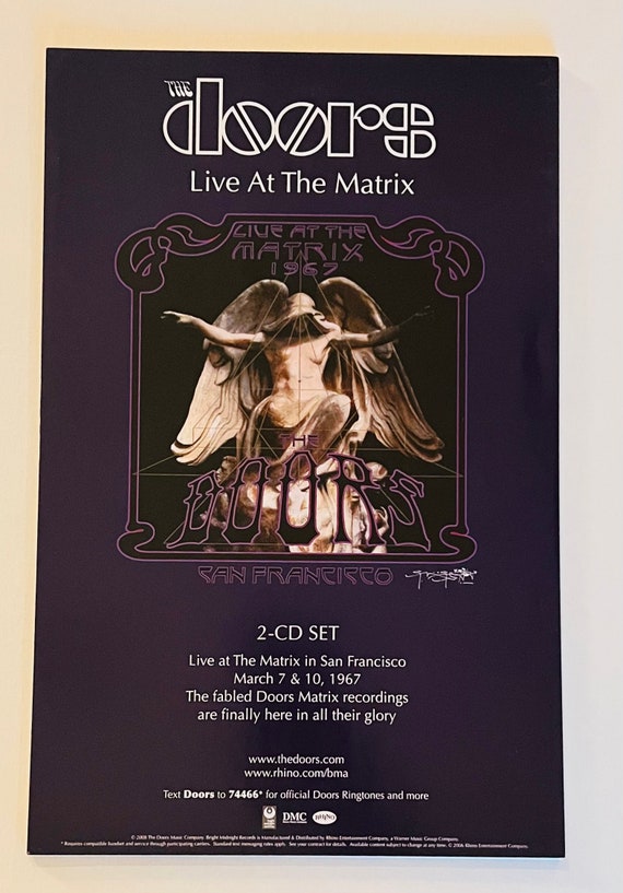 THE DOORS THE MATRIX TAPES 2CD The Doors – The Complete Matrix