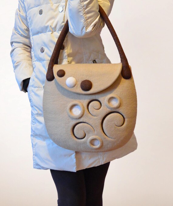 handmade felt bags