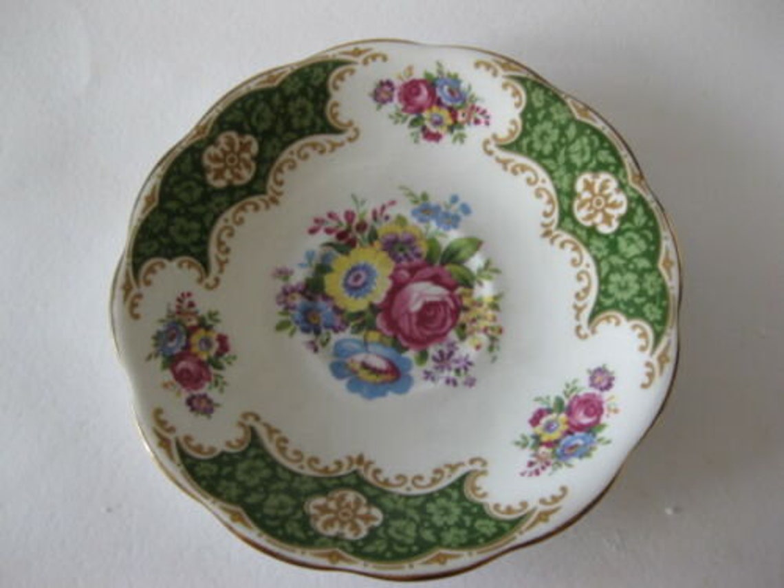 Royal Standard Fine Bone China England Bat Wing Pattern Dark Etsy