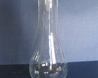Clear Glass Chimney ( 2 " X 7 3/4 " ) (5 cm X 20 cm) for Oil/Kerosene Lamps