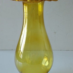 AMBER Glas-Rüschenkamin für Elektro-/Öllampen (2 1/2-Zoll-Monteur)