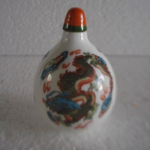 Botella de tabaco de porcelana Réplica por Colecções Philae 1988 # 8