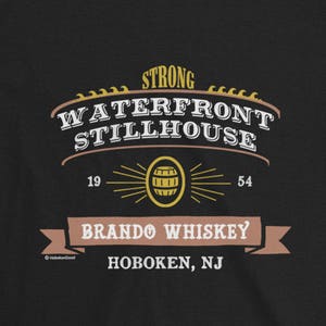 Only in Hoboken Waterfront Distillery UNISEX T-shirt image 2