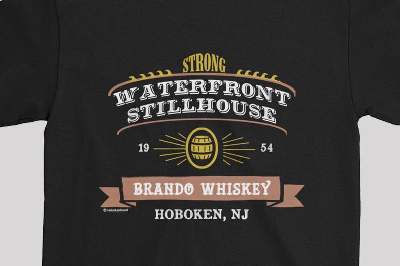 Only in Hoboken Waterfront Distillery UNISEX T-shirt image 2