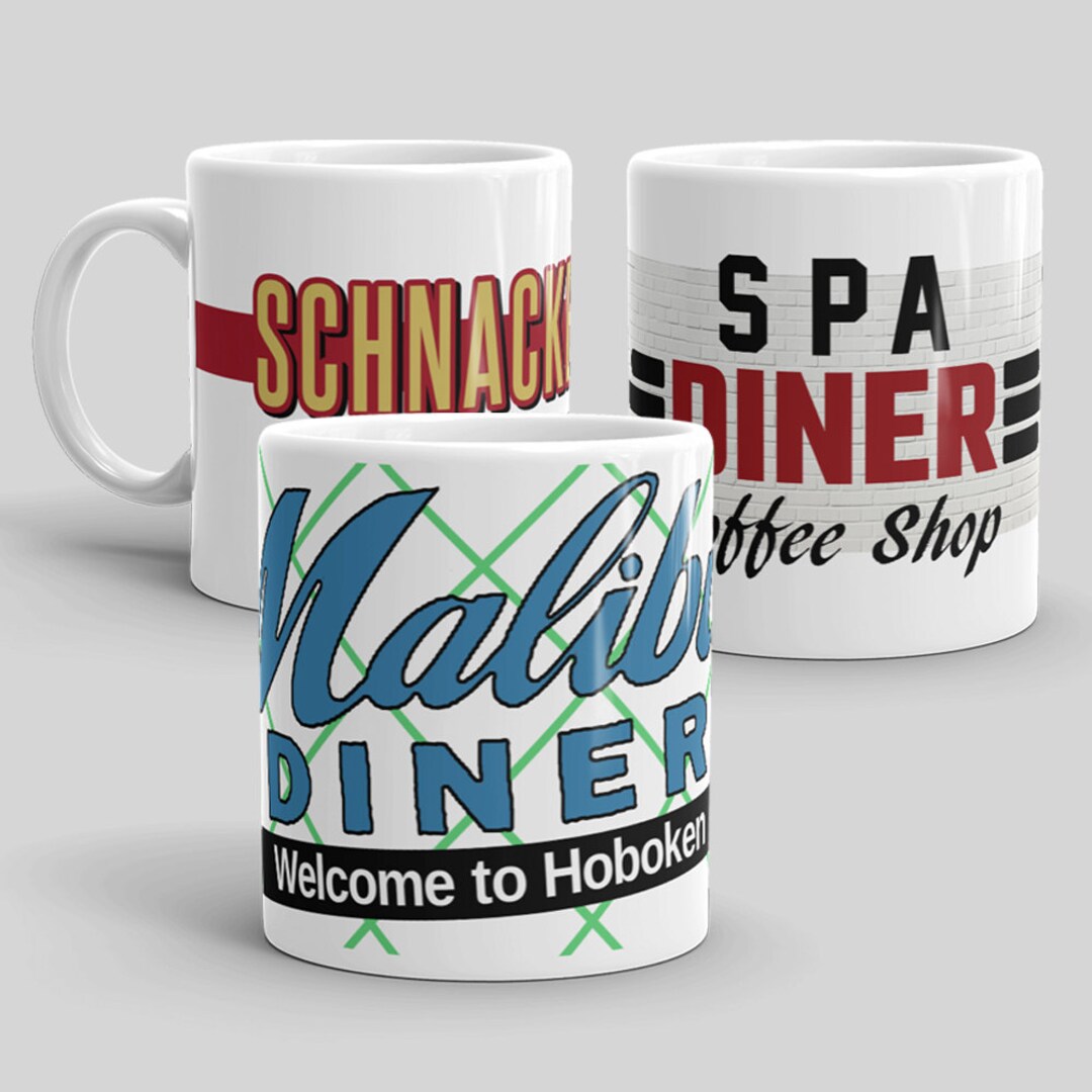 Famous Hoboken Diners 11 Oz Ceramic Coffee Mugs Etsy