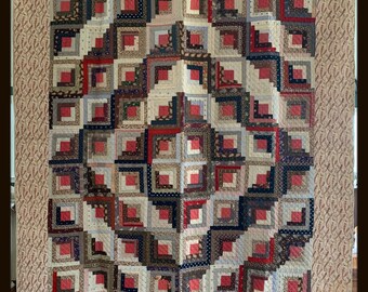 Barn Raising Log Cabin Pattern - Etsy