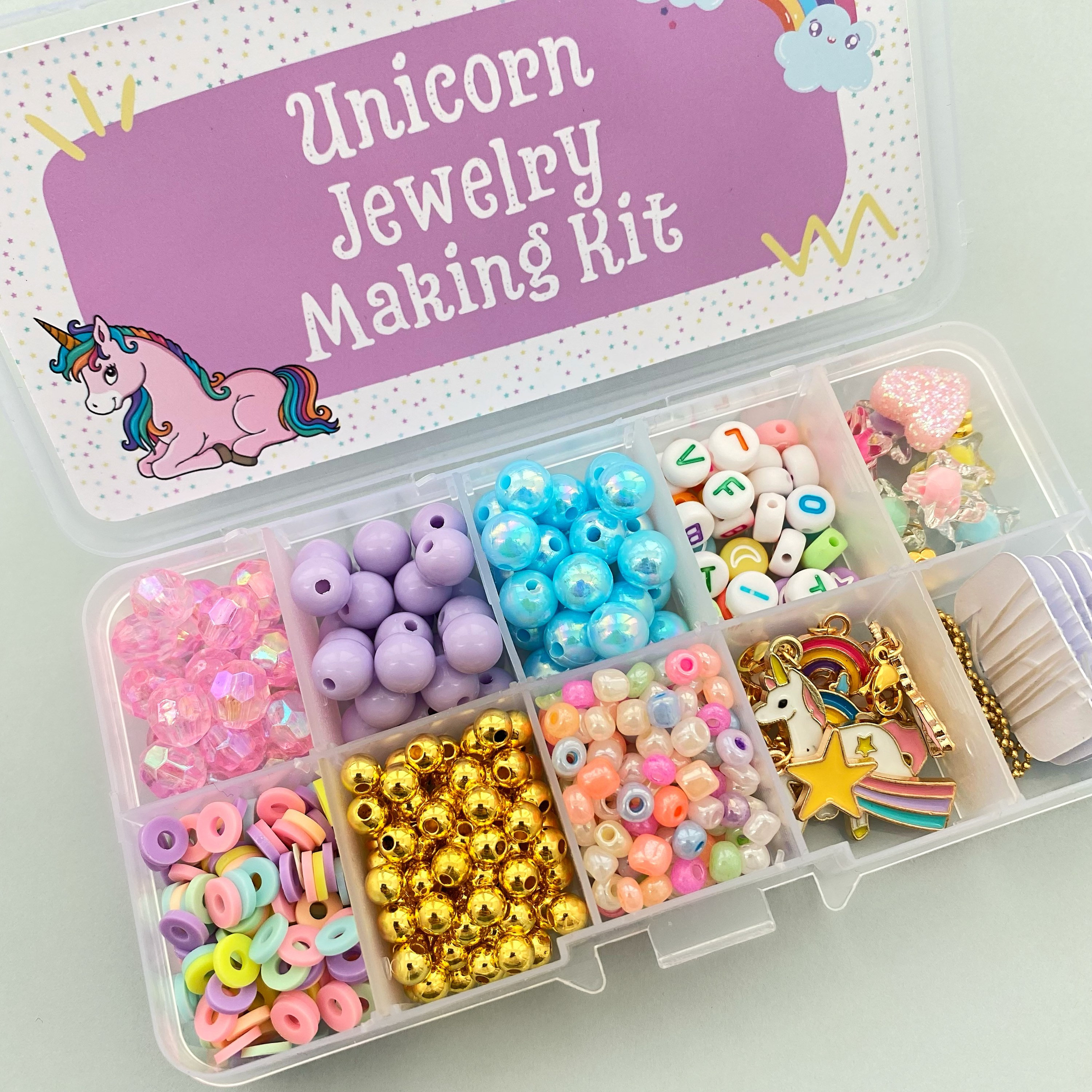 Unicorn Jewelry Charm DIY Kit