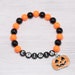 DIY Pumpkin Name Bracelet Halloween Making Craft Kit Halloween Custom ...