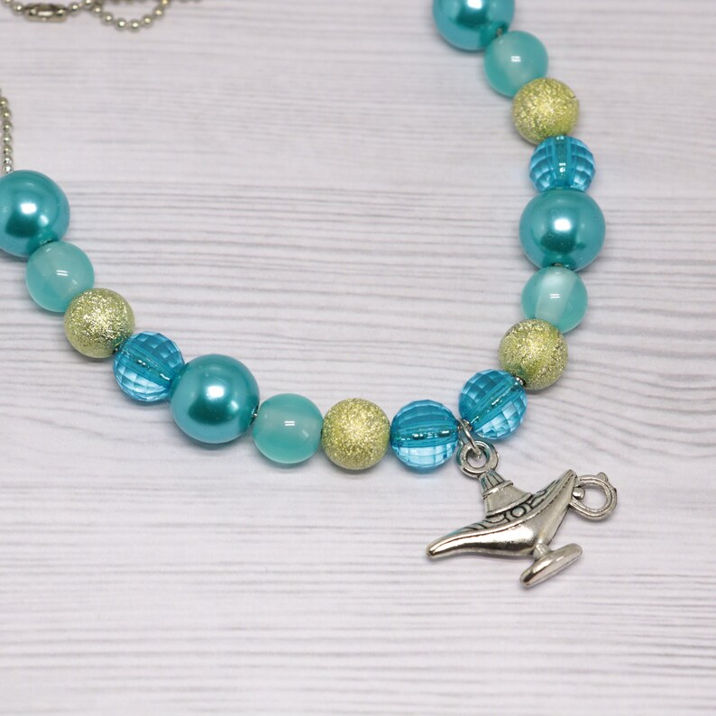 DIY princess Jasmine necklace Disney princess party favors Etsy