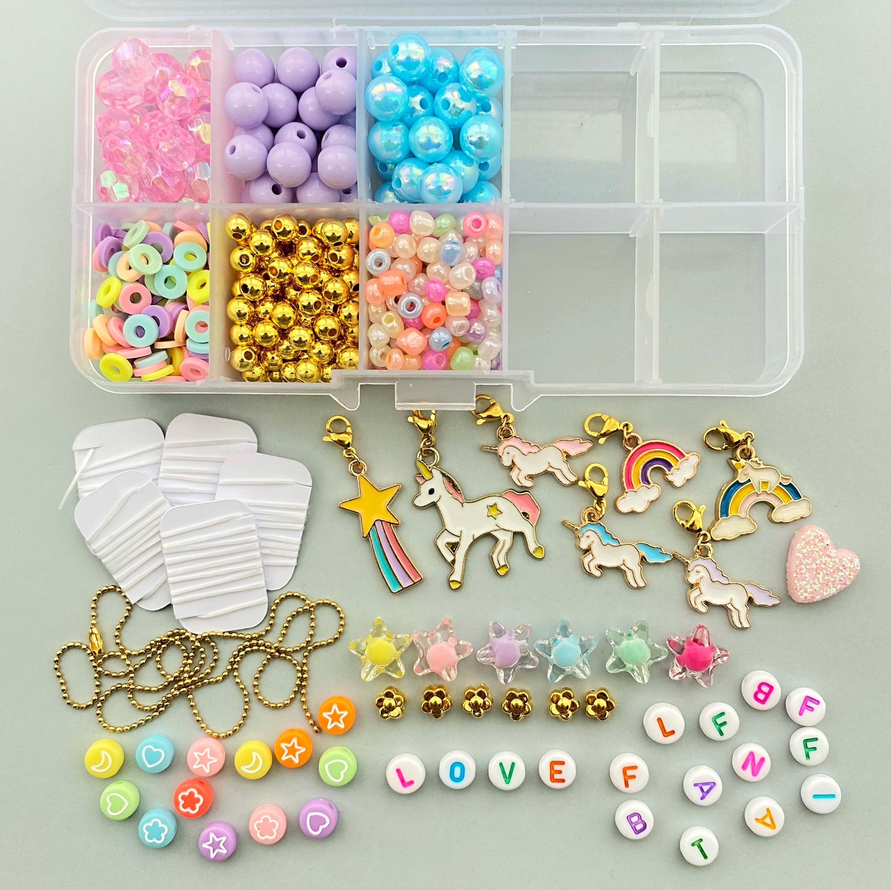 The Beadery Bead Box Kit - Unicorn Party