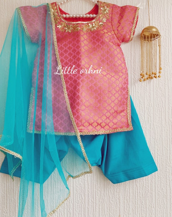 Baby- Girls Punjabi Suit Designs _ Designer Patiala Shalwar Dresses For  Little Kids - video Dailymotion