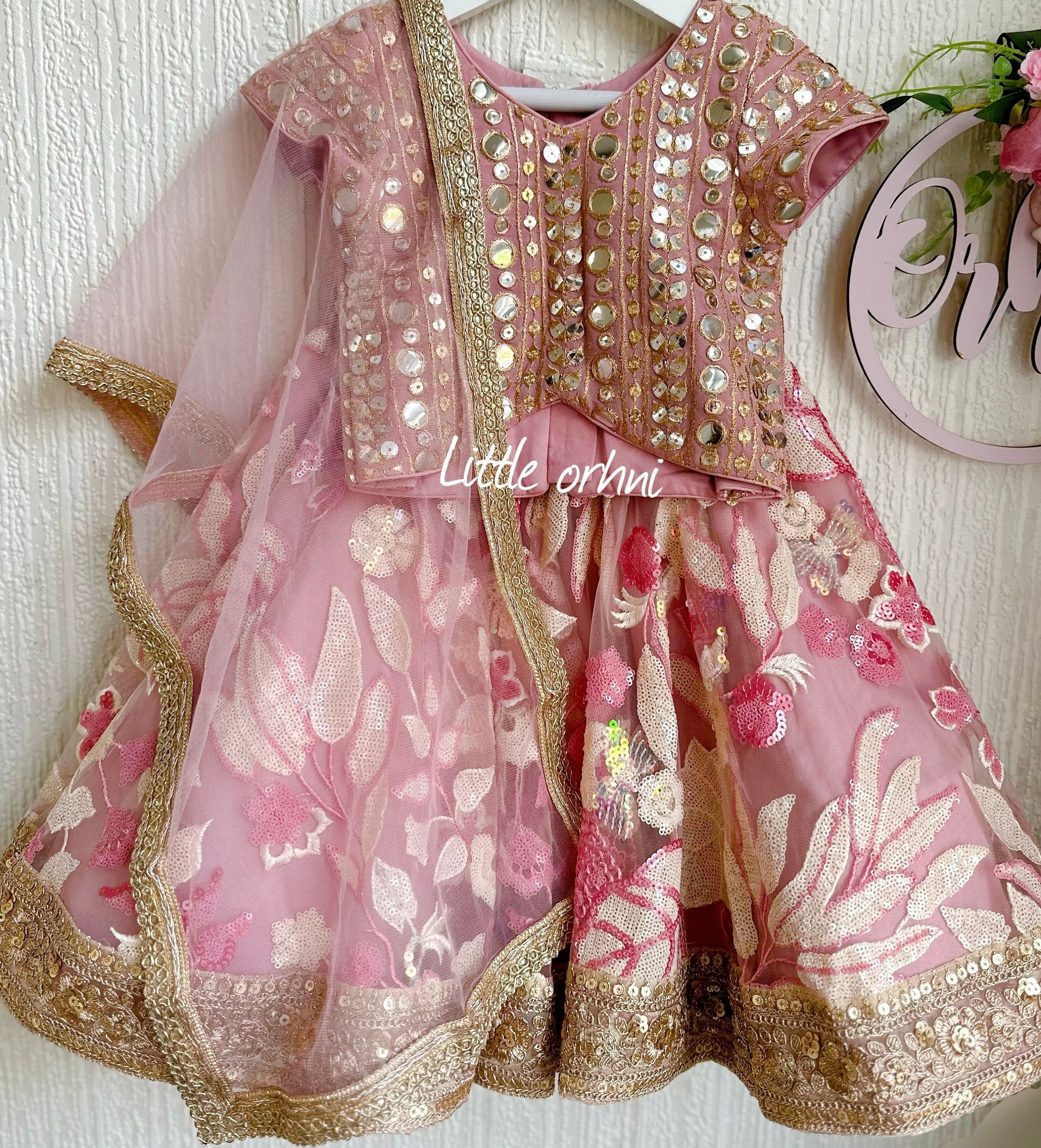 Best Baby girl Lehenga designs for wedding/ Kids lehenga design - YouTube-gemektower.com.vn