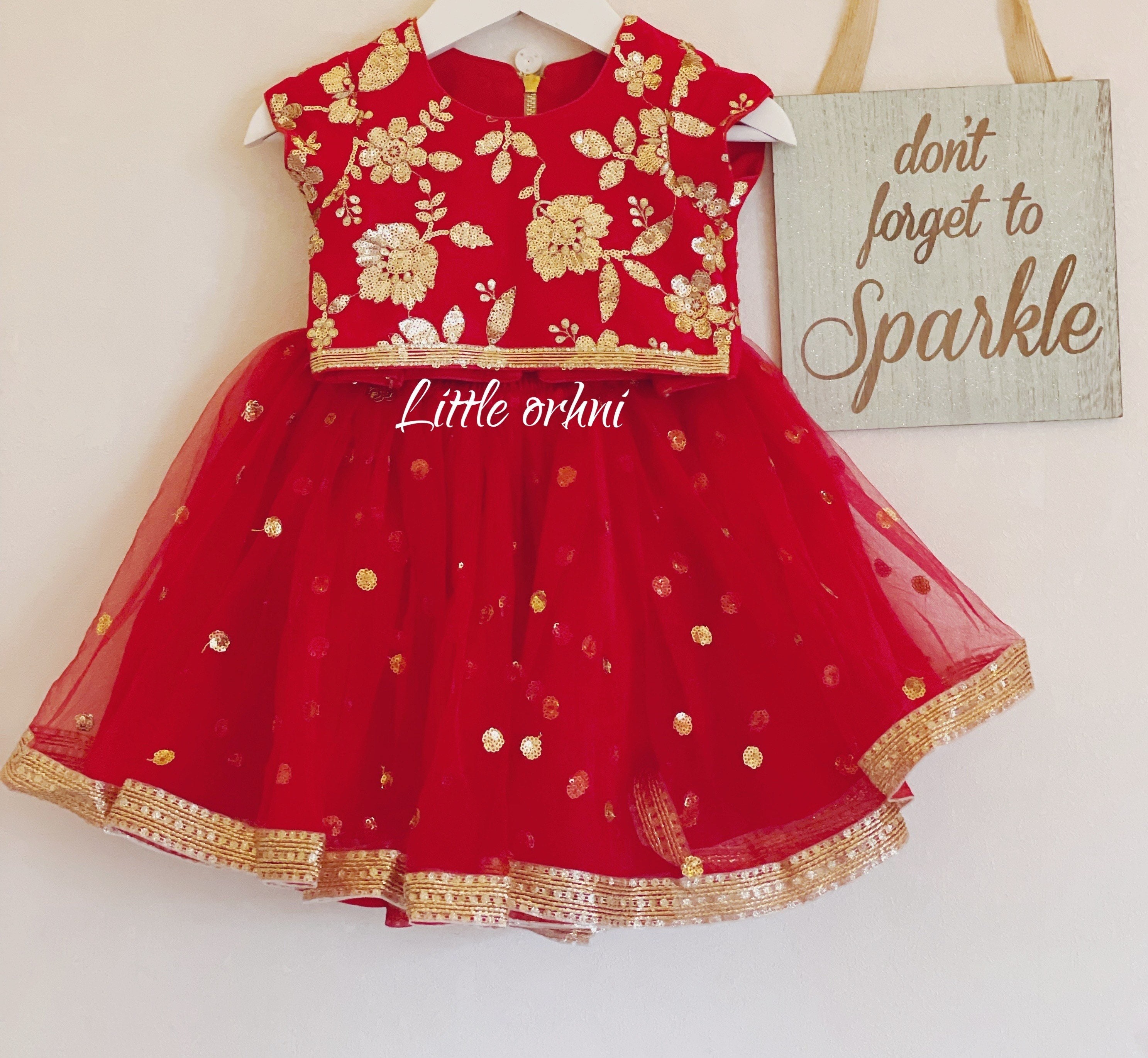 Baby girl in lehenga new arrivals