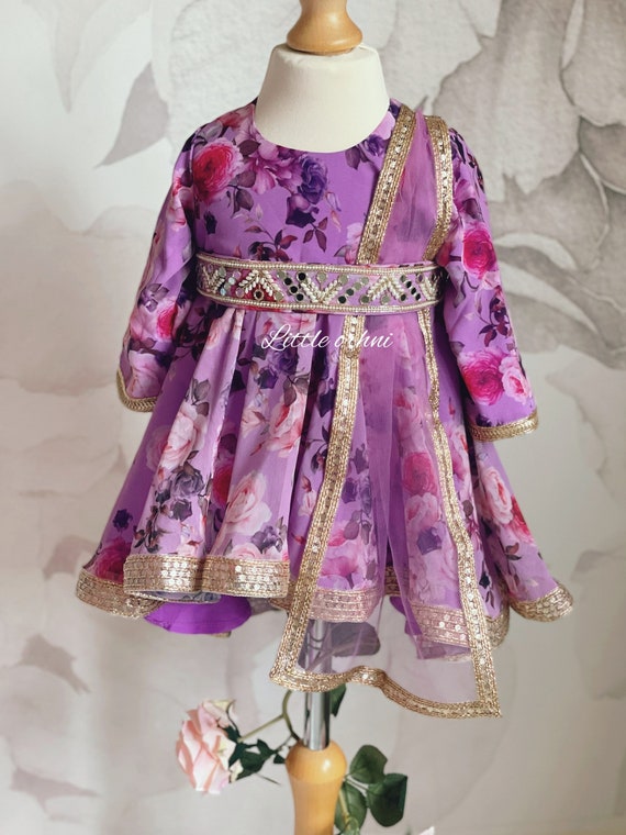 Net Classy Lavender Floor Length Ceremonial Anarkali Suit