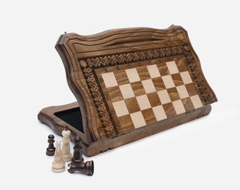 Handle chess, luxury chess set for traveling