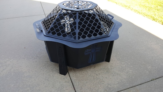 Personalized 42 Fire Pit Fire Custom Garden Etsy
