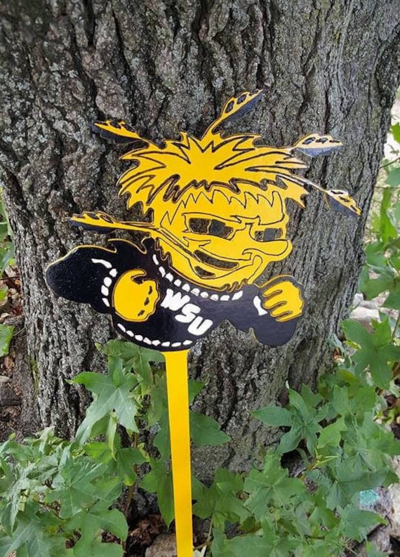 Wichita State Garden Decor Outdoor Decor Shockers Etsy