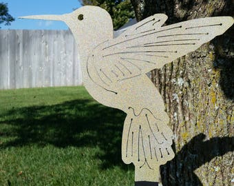 Hummingbird - Yard Decoration - 36" - Bird - Animals - Nature - Gift for Her - Wildlife - Garden Decor - Lawn Decoration