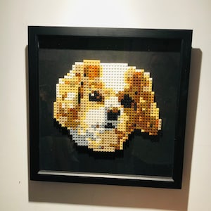 Custom brick art