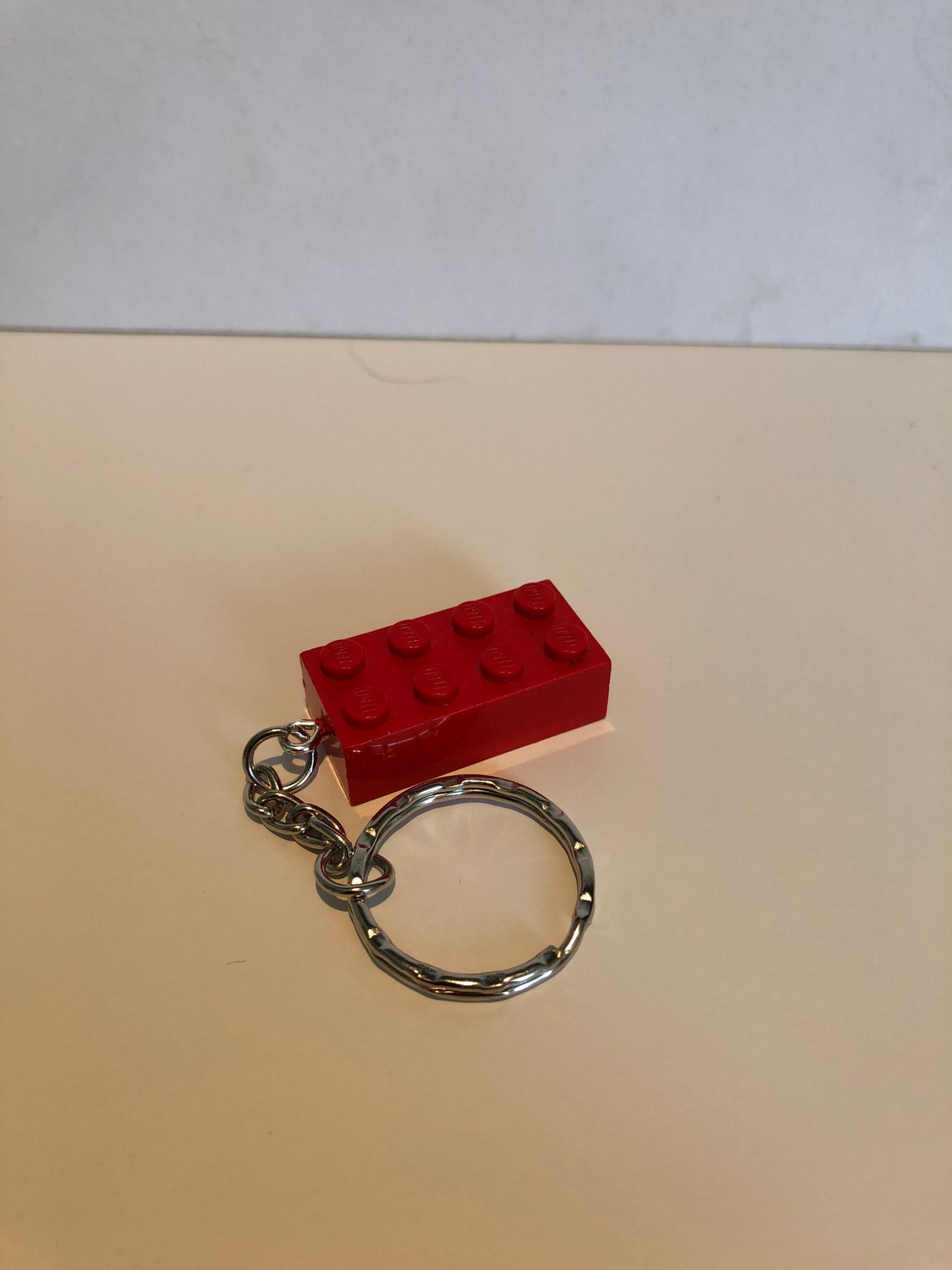 Brick Block Key Chain - Etsy UK