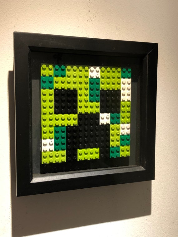 Creeper Face Pixel Art – BRIK