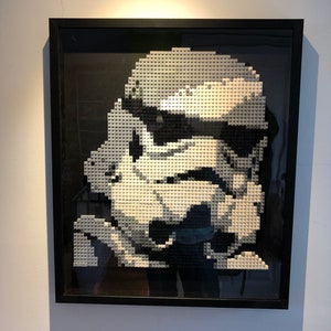 Lego Chewbacca Mosaic Star Wars Etsy