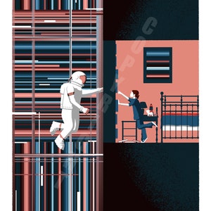 Póster tributo a la película interestelar (solo archivo .jpg) (Nueva versión)