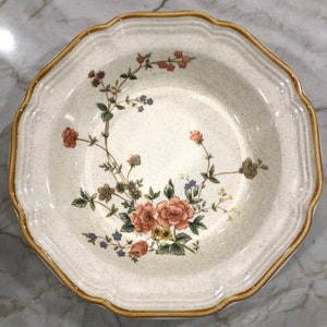 Mikasa &quot;Silk Bouquet” Soup Cereal Bowl EC 463