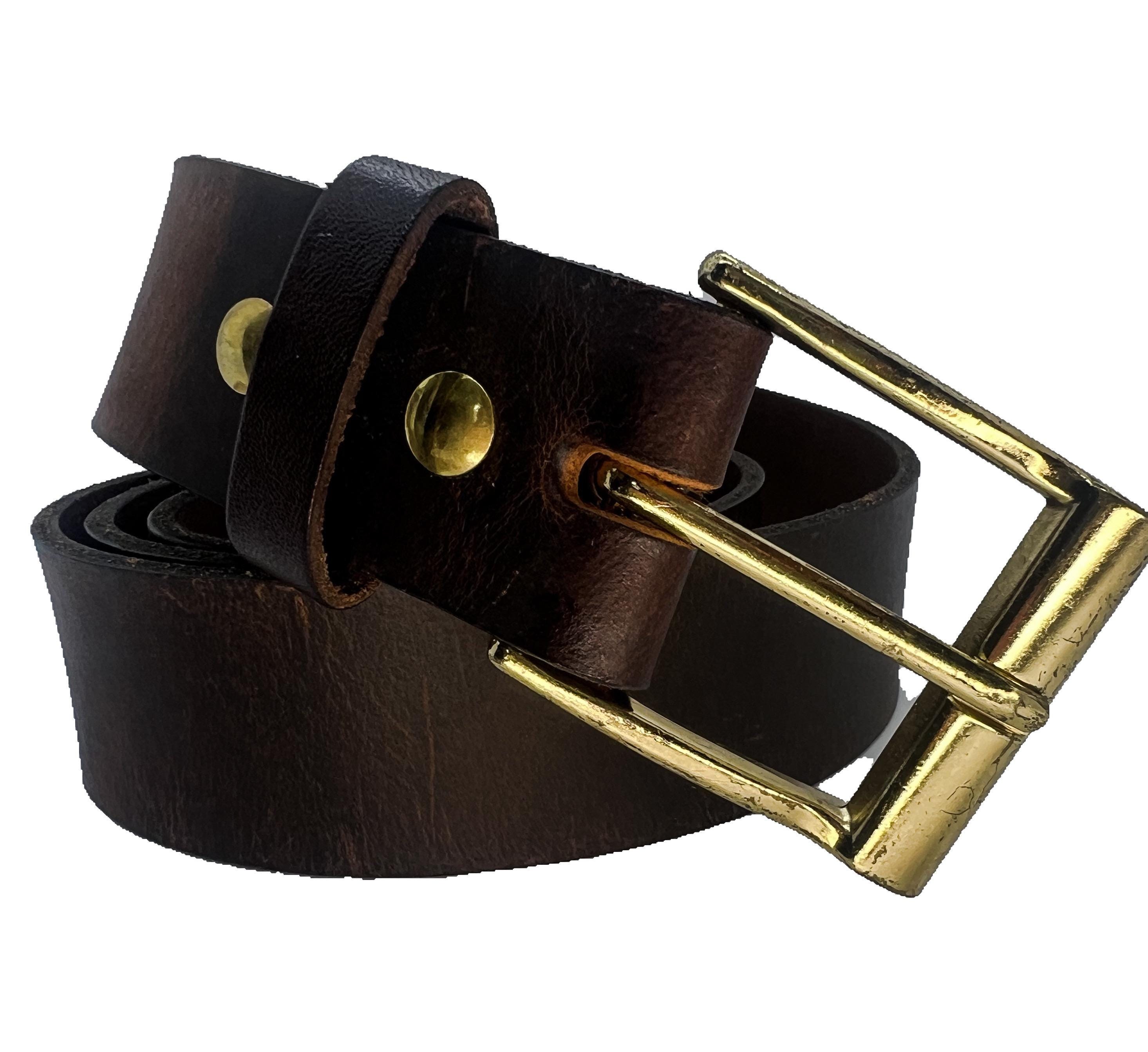 Vintage Dotty Smith Gold Leather \