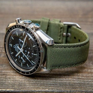 Sailcloth, Canvas waterproof watch strap image 1