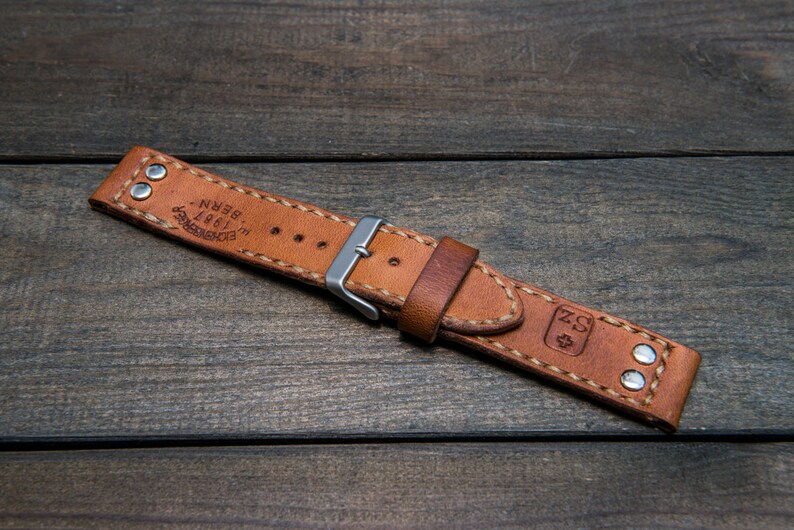 Vintage Swiss Ammo Watch Strap Thickness 254 Mm Made on Etsy