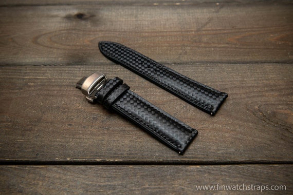 Carbon fibre shop watch strap