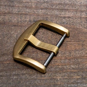 Brass/ Bronze  buckle (18 mm, 20 mm, 22 mm)