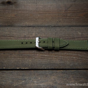 Sailcloth, Canvas waterproof watch strap image 5