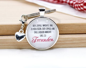 Colleague gift, colleague gift, farewell gift, keychain