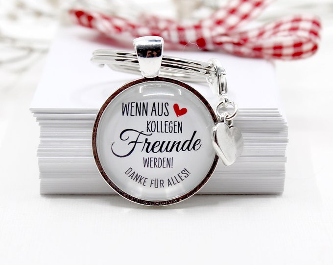 Wenn Aus Kollegen Freunde Werden Geschenk www.etsy.com