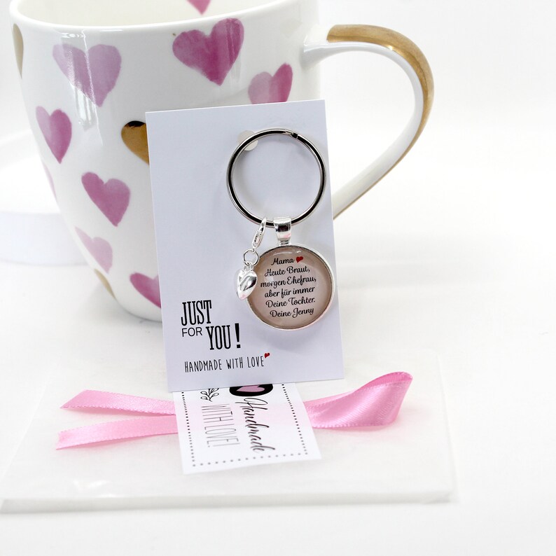 Brautmutter Geschenk personalisierter Anhänger für die Mutter Etsy