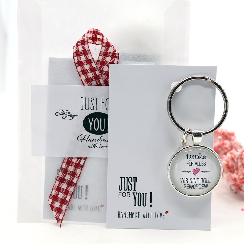 Dankeschön Geschenk Schlüsselanhänger Danke Geschenk für Etsy