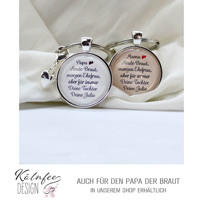 Brautmutter Geschenk personalisierter Anhänger für die Mutter Etsy