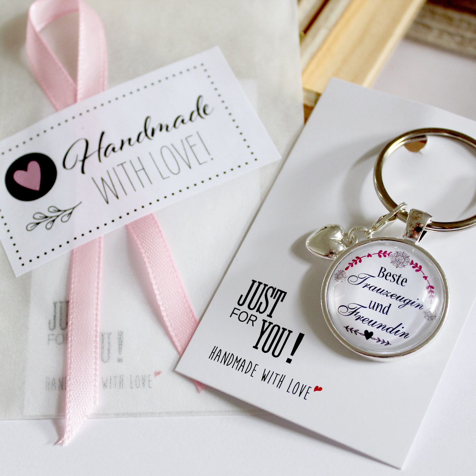 Geschenk für Trauzeugin zur Hochzeit Schlüsselanhänger mit Etsy